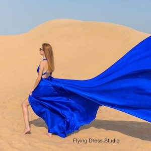 Infinity Flying Dress | Flying Dress for Photoshoot | Photoshoot Dress | Flowy Dress | engagement dress | Santorini Flying Dress