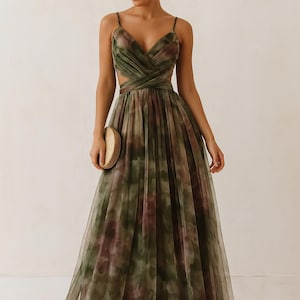 Summer Women's Dress, Boho Summer Formal Prom Dress, Floral Maxi Dress, Wedding Guest Dress, Elegant Evening Gown, Special Occasion Dress